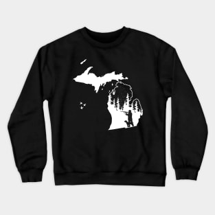 Michigan Duck Hunting Gifts Crewneck Sweatshirt